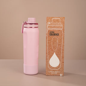 Garrafa Térmica Hydra Color K3 Rosê - 650ml