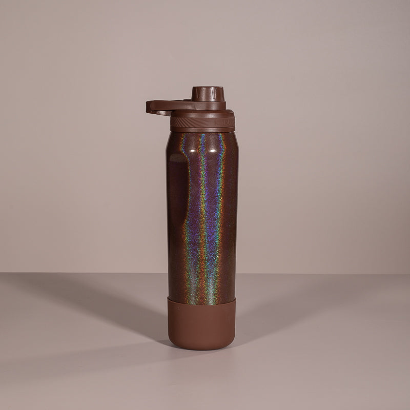 Garrafa Térmica Hydra Rainbow K2 Marrom - 650ml