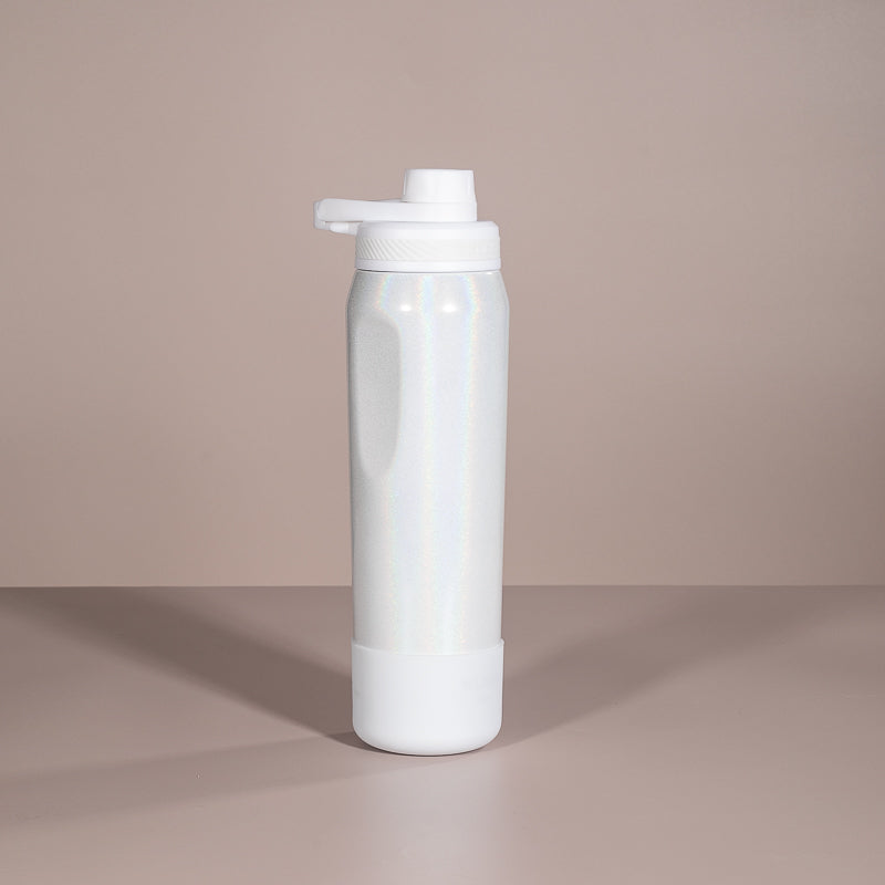 Garrafa Térmica Hydra Rainbow K2 Branco - 650ml