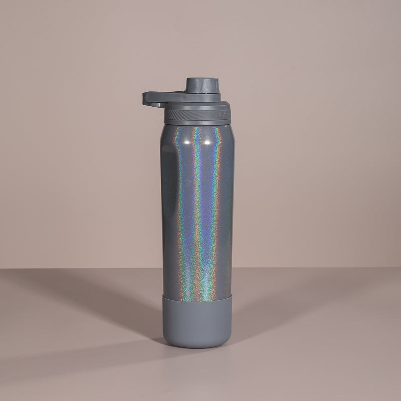 Garrafa Térmica Hydra Rainbow K2 Cinza - 650ml