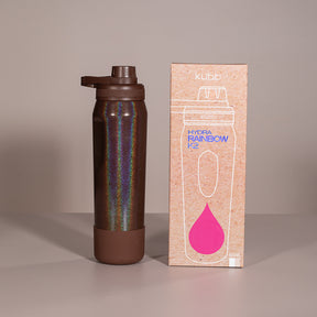 Garrafa Térmica Hydra Rainbow K2 Preto - 650ml