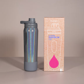 Garrafa Térmica Hydra Rainbow K2 Preto - 650ml
