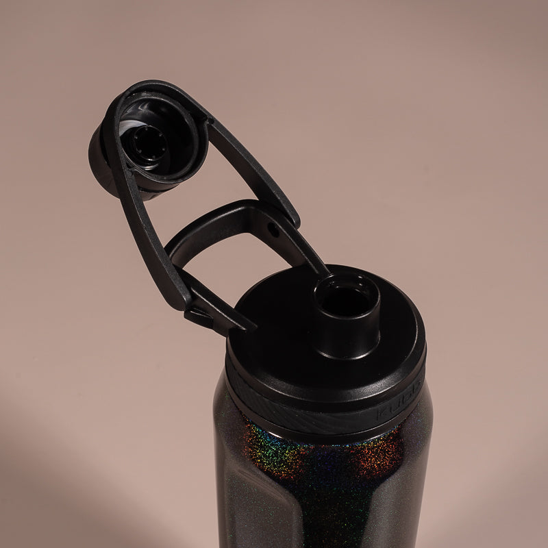 Garrafa Térmica Hydra Rainbow K2 Preto - 650ml
