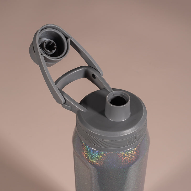 Garrafa Térmica Hydra Rainbow K2 Preto - 650ml