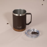 Caneca de Café Kubb 530ml Marrom