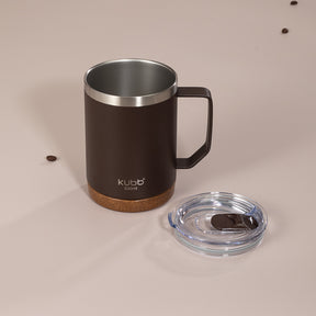 Caneca de Café Kubb 530ml Marrom
