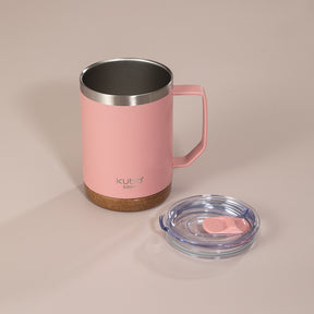 Caneca de Café Kubb 530ml Rosa