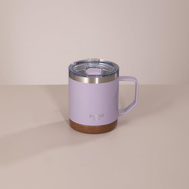 Caneca de Café Kubb 400ml Lilás