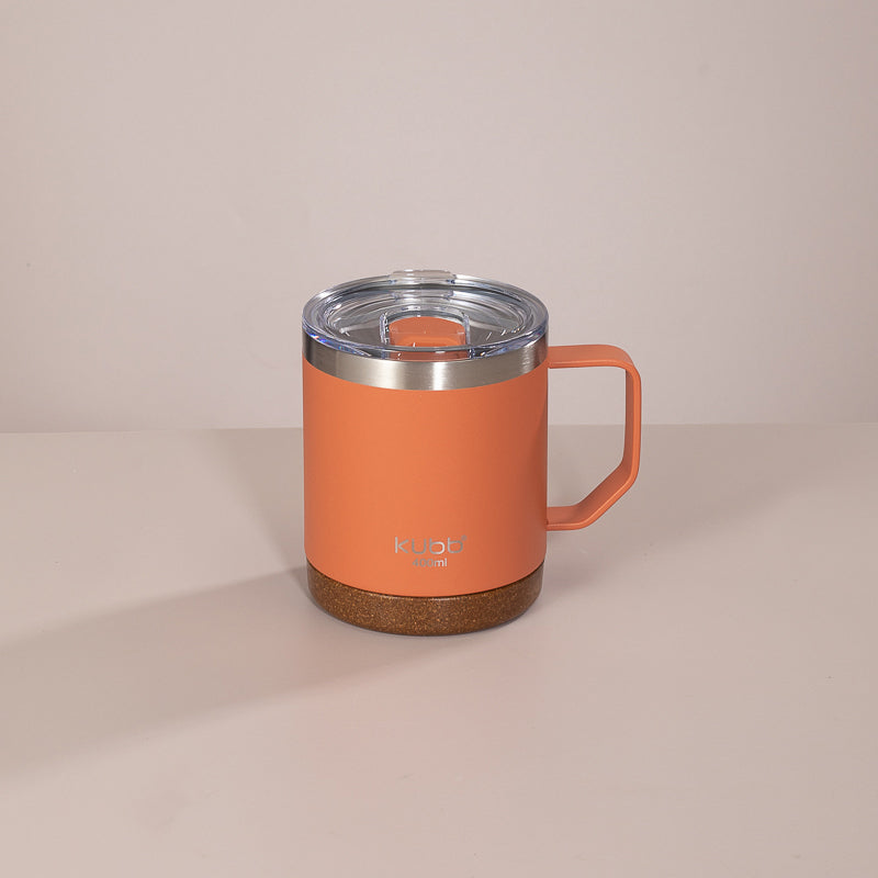 Caneca de Café Kubb 400ml Laranja