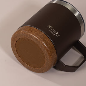 Caneca de Café Kubb 400ml Marrom