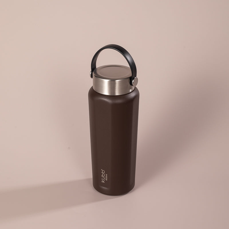 Garrafa de Água Térmico Bege Kubb 600ml