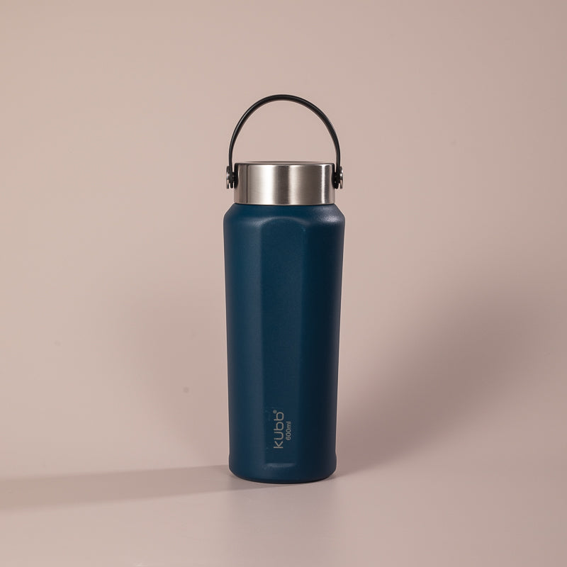 Garrafa de Água Térmico Azul Celeste Kubb 600ml