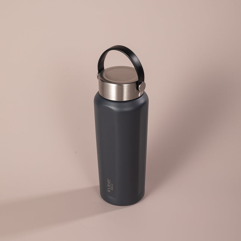 Garrafa de Água Térmico Bege Kubb 600ml