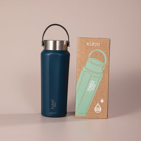 Garrafa de Água Térmico Azul Safira Kubb 600ml