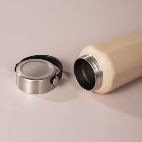 Garrafa de Água Térmico Bege Kubb 600ml