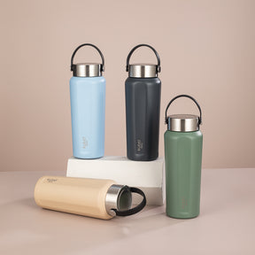Garrafa de Água Térmico Bege Kubb 600ml