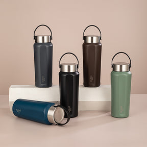 Garrafa de Água Térmico Bege Kubb 600ml