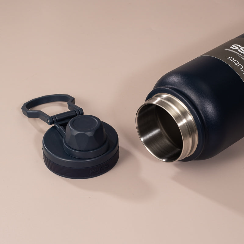 Garrafa Térmica Hydra Gloss K1 Preto - 1050ml