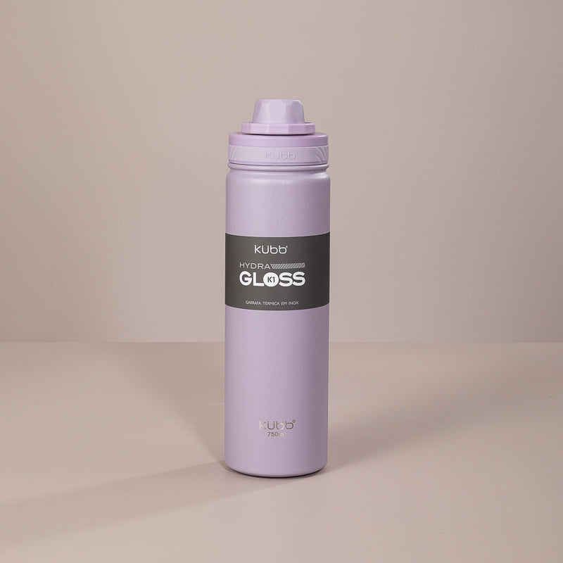 Garrafa Térmica Hydra Gloss K1 Lilás - 750ml