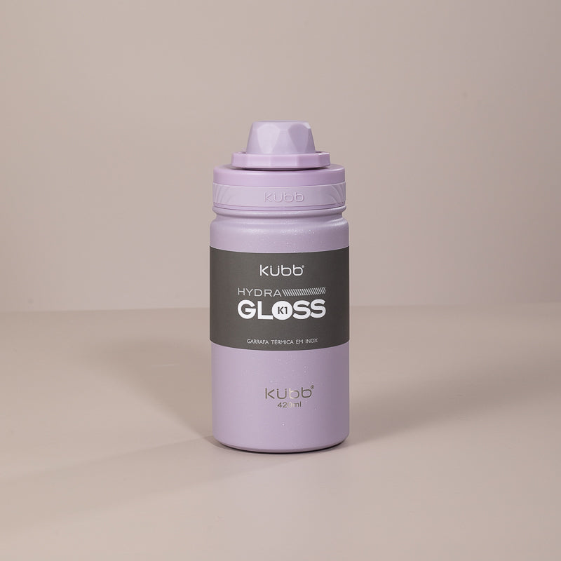 Garrafa Térmica Hydra Gloss K1 Lilás - 420ml