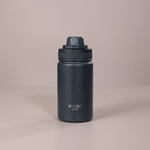Garrafa Térmica Hydra Gloss K1 Cinza Escuro - 420ml