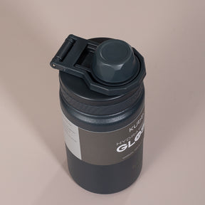 Garrafa Térmica Hydra Gloss K1 Cinza Escuro - 420ml
