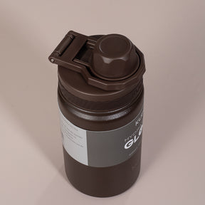 Garrafa Térmica Hydra Gloss K1 Cinza Escuro - 420ml