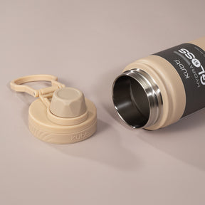 Garrafa Térmica Hydra Gloss K1 Cinza Escuro - 420ml