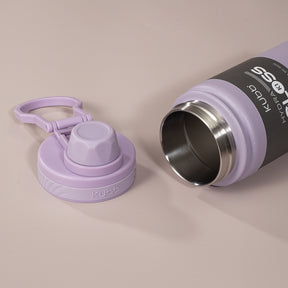 Garrafa Térmica Hydra Gloss K1 Cinza Escuro - 420ml