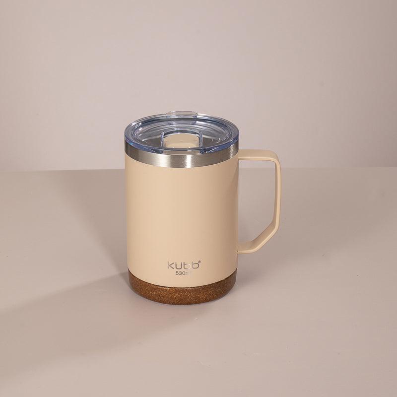 Caneca de Café Kubb 530ml Bege