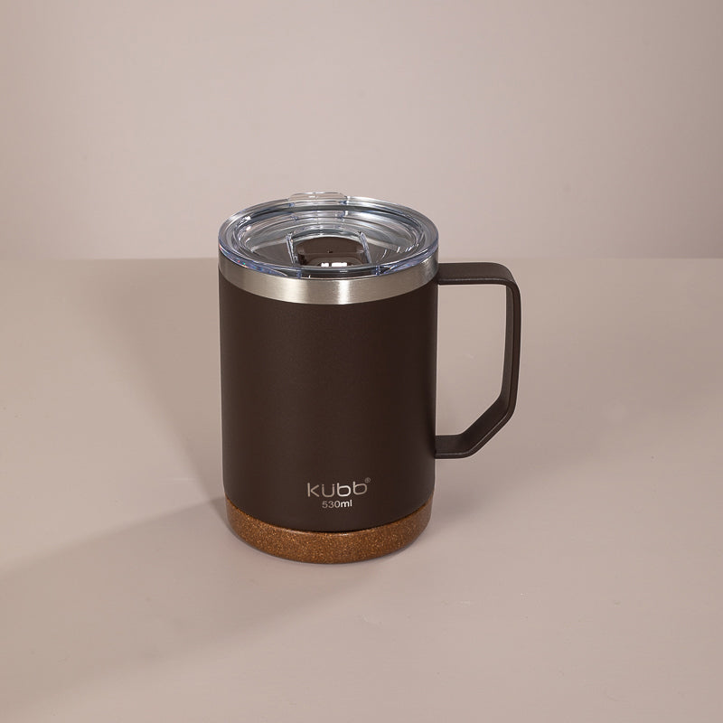Caneca de Café Kubb 530ml Marrom